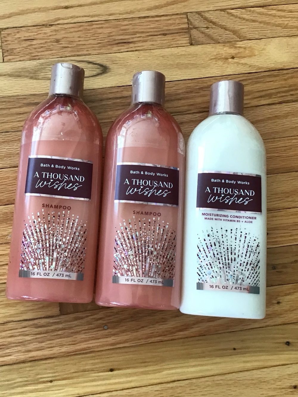 Bath & Body Works A Thousand Wishes Shampoo and conditioner 16 fl oz